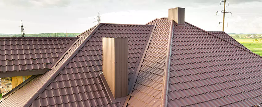 Residential Chimney Flashing Restoration in Los Altos, CA