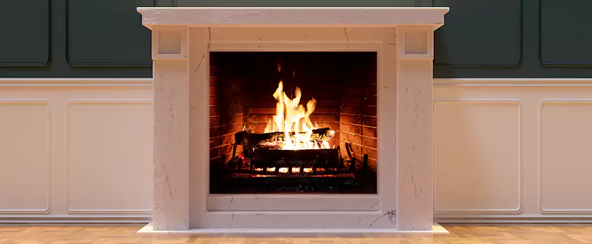 Decorative Electric Fireplace Installation in Los Altos, California