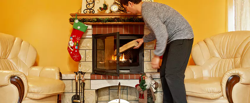 Gas to Wood-Burning Fireplace Conversion Services in Los Altos, California