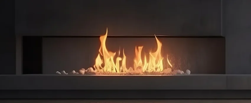 B-Vent Gas Fireplace Installation in Los Altos, CA