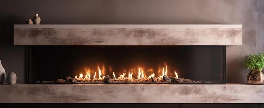 Gas Refractory Fireplace Logs in Los Altos, CA