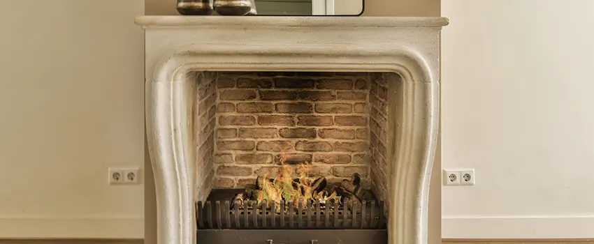 Vintage-style Fireplace Redesign in Los Altos, California