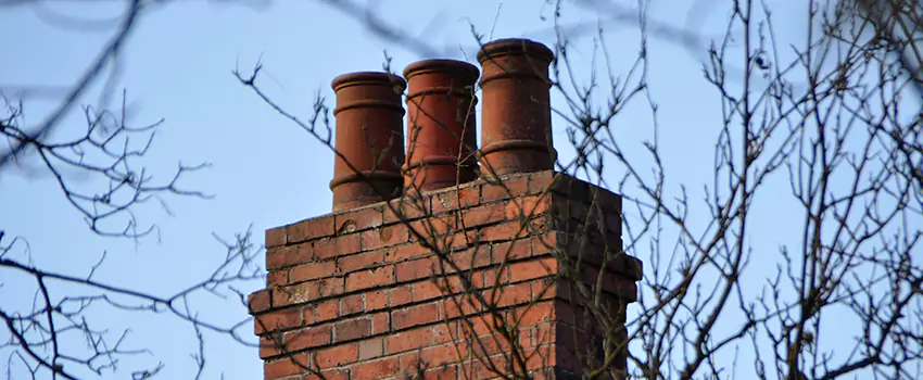 Chimney Crown Installation For Brick Chimney in Los Altos, California