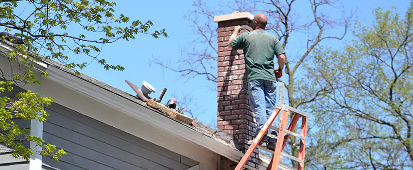 Vinyl and PVC Chimney Flashing Installation in Los Altos, CA