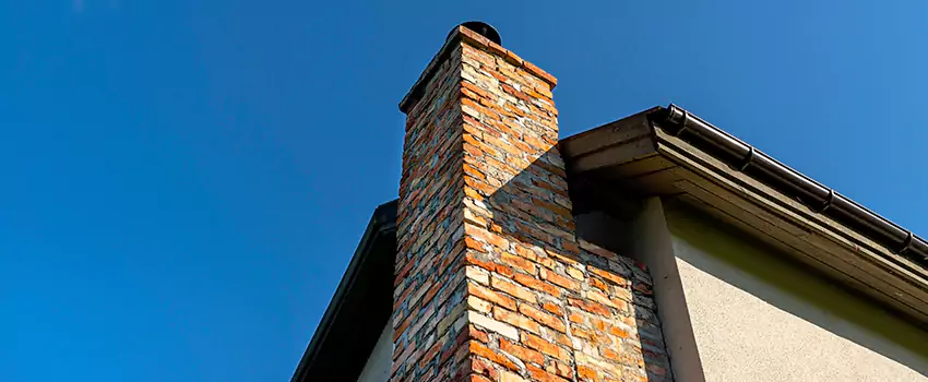Masonry Chimney Flashing Repair in Los Altos, California