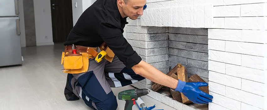 Fireplace Damaged Damper Frame Repair Services in Los Altos, California