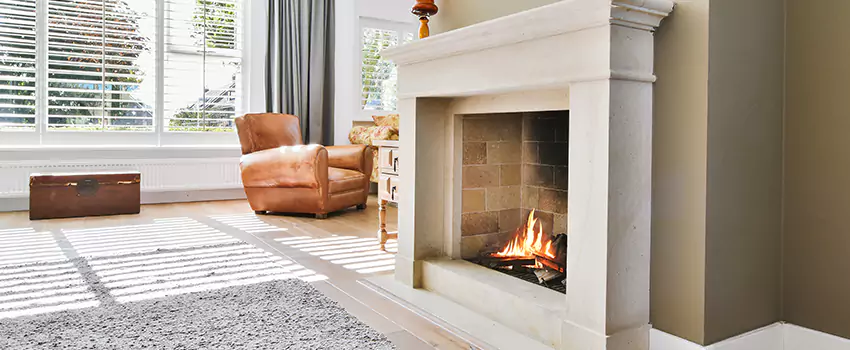 Vintage Fireplace Refacing in Los Altos, California