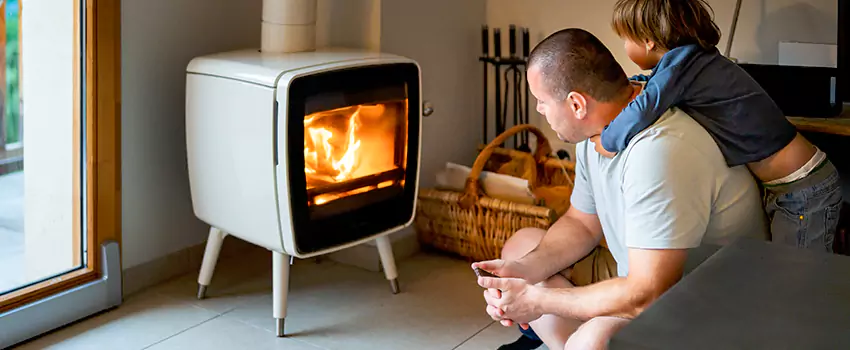 Pacific Energy Zero-Clearance Fireplace Replacement in Los Altos, CA
